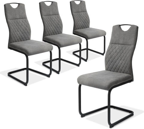 JIEXI 4er-Set Freischwinger – Modernes Design & Ergonomie
