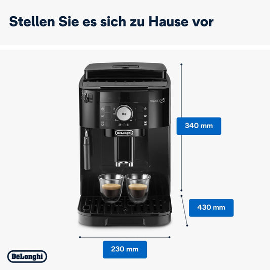 De'Longhi Magnifica S ECAM11.112.B Kaffeevollautomat – Schwarz