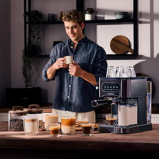 Cecotec Power Espresso 20 ColdBrew Latte Fresh – Dark Steel