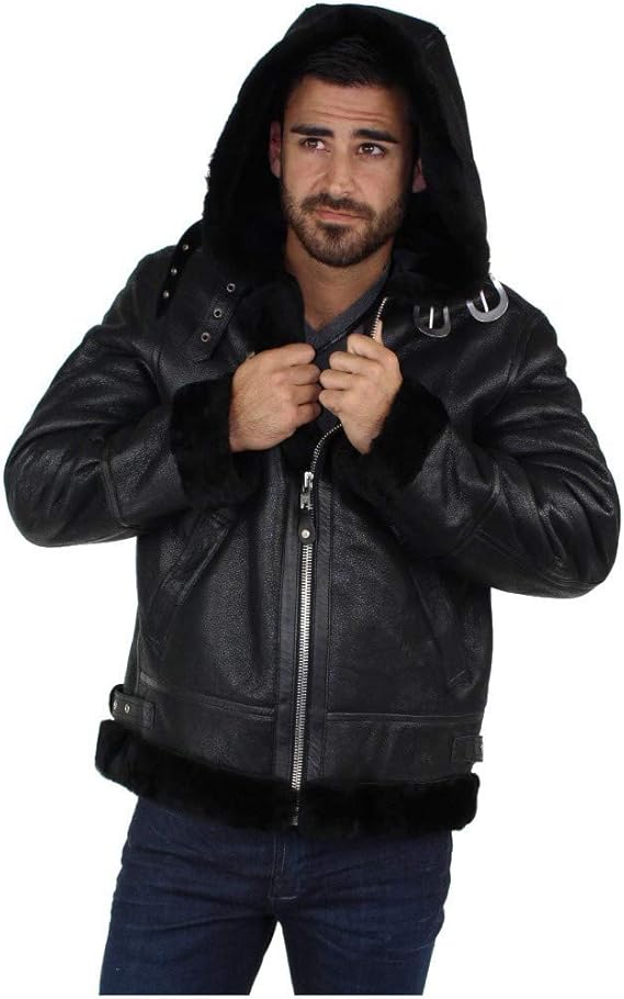 Schott NYC Herren Lederjacke – Premium Schafsleder