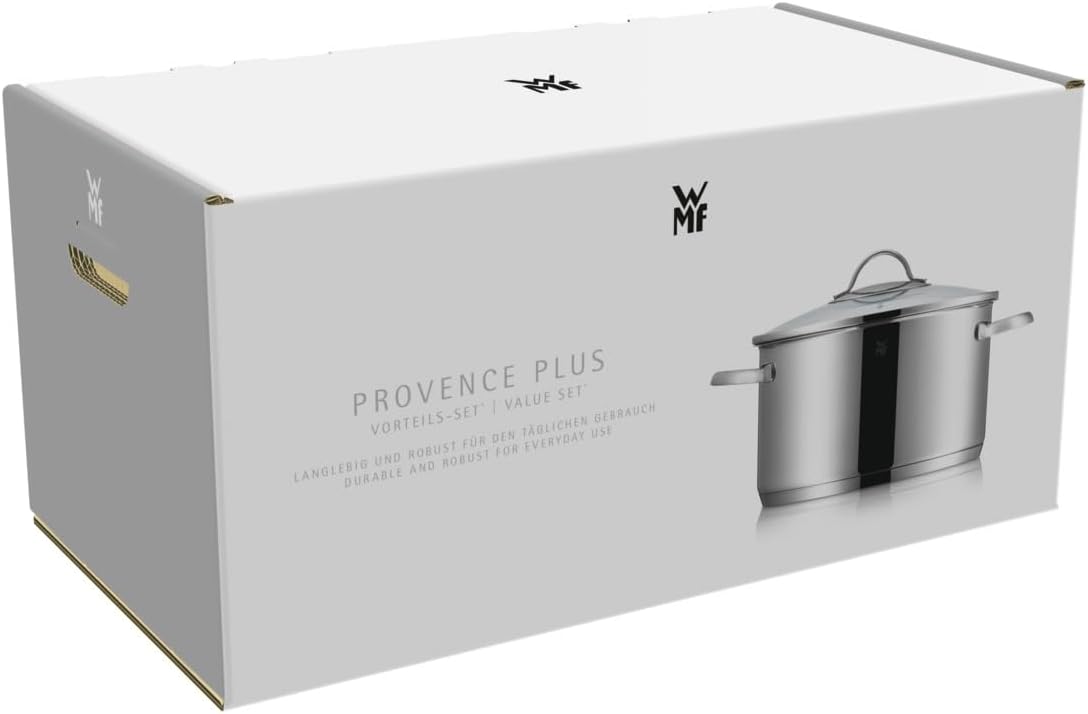 WMF Provence Plus Topfset 5-teilig – Polierter Edelstahl