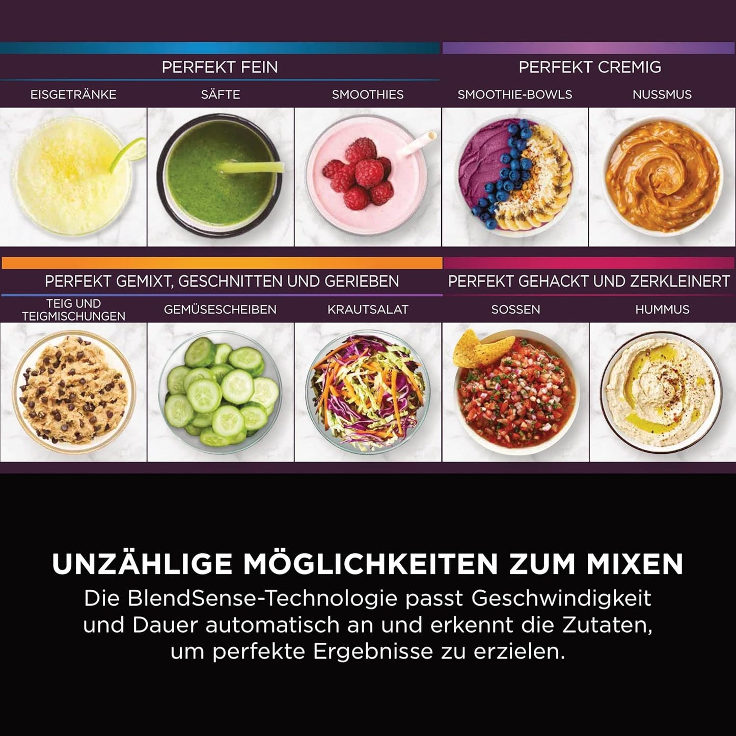 Ninja 3-in-1 Detect Power Mixer & Food Processor Pro – Stone Gold