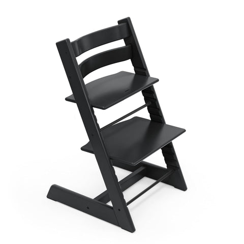 Stokke TRIPP TRAPP® Hochstuhl Schwarz – Der mitwachsende Klassiker aus Buchenholz