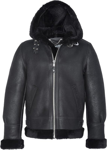 Schott NYC Herren Lederjacke – Premium Schafsleder