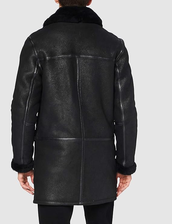 Schott NYC Herren Lederjacke Lccolorado – 100% Schafsleder