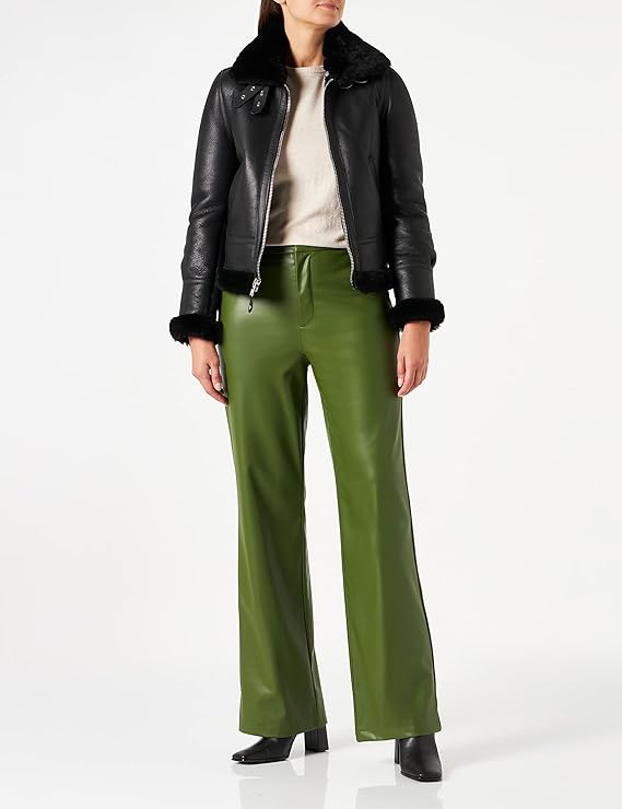 Schott NYC Damen Lederjacke – 100% Echtleder