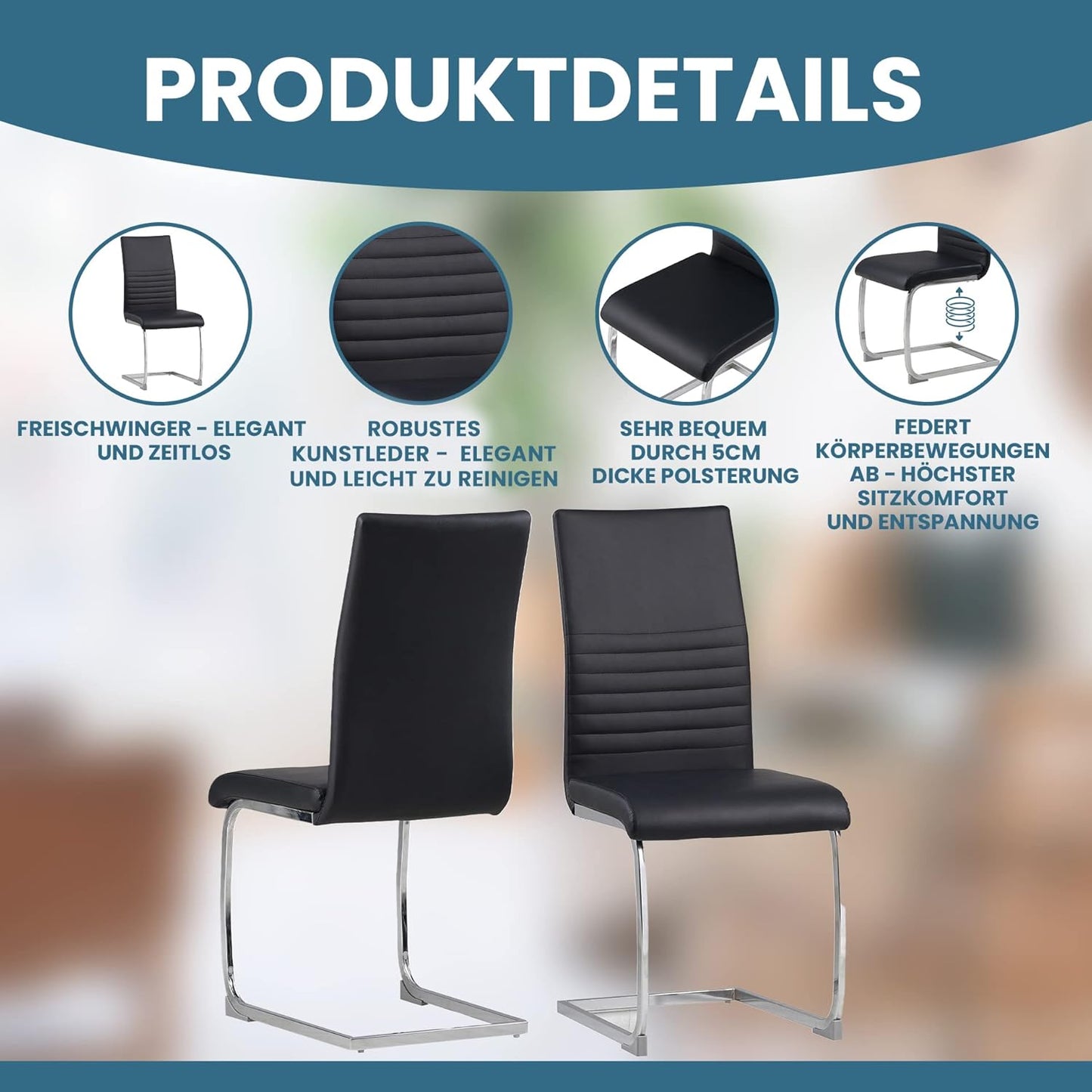 Albatros Murano Freischwinger – Stilvoller Design Klassiker