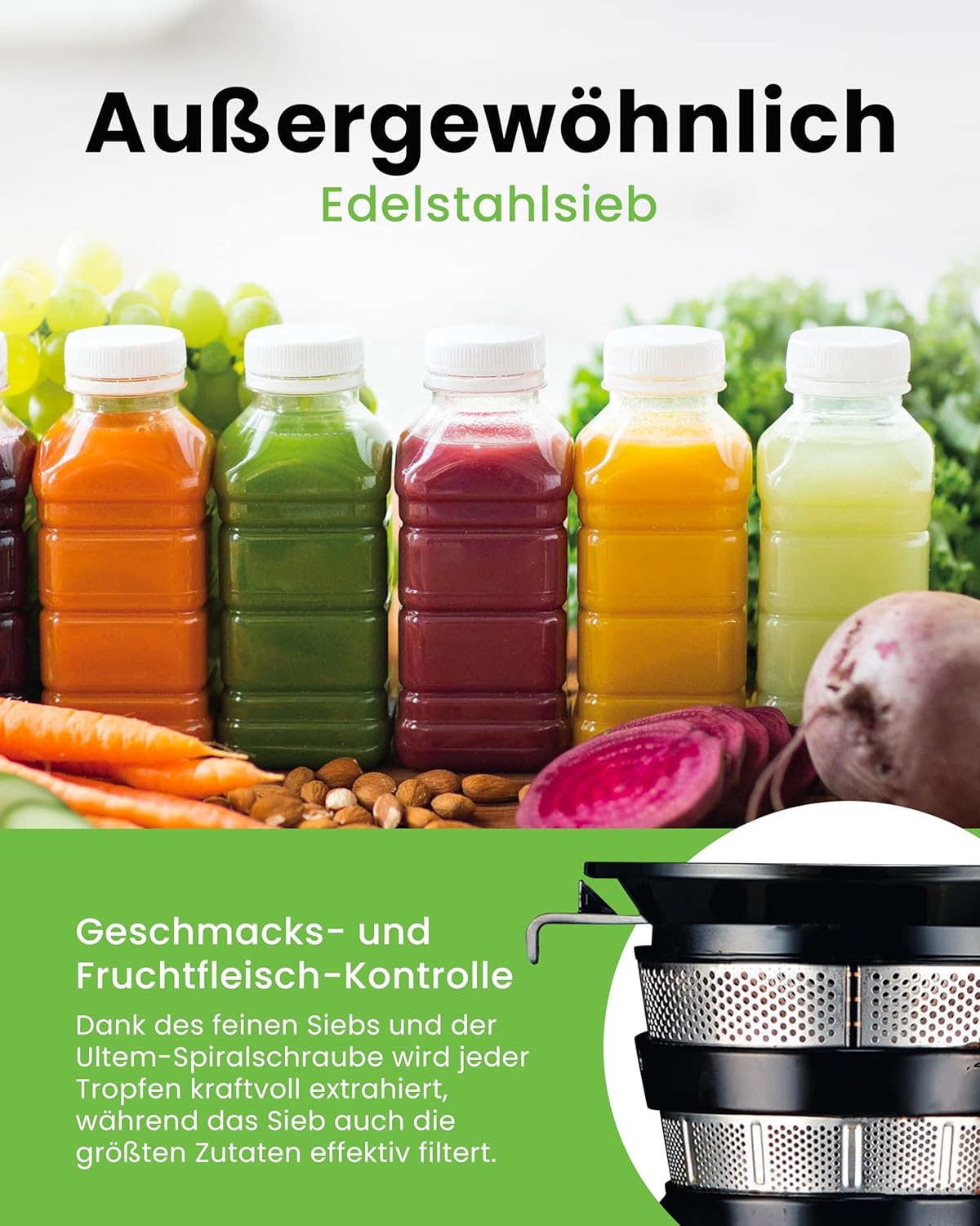 Hurom H320N Slow Juicer – Weiß