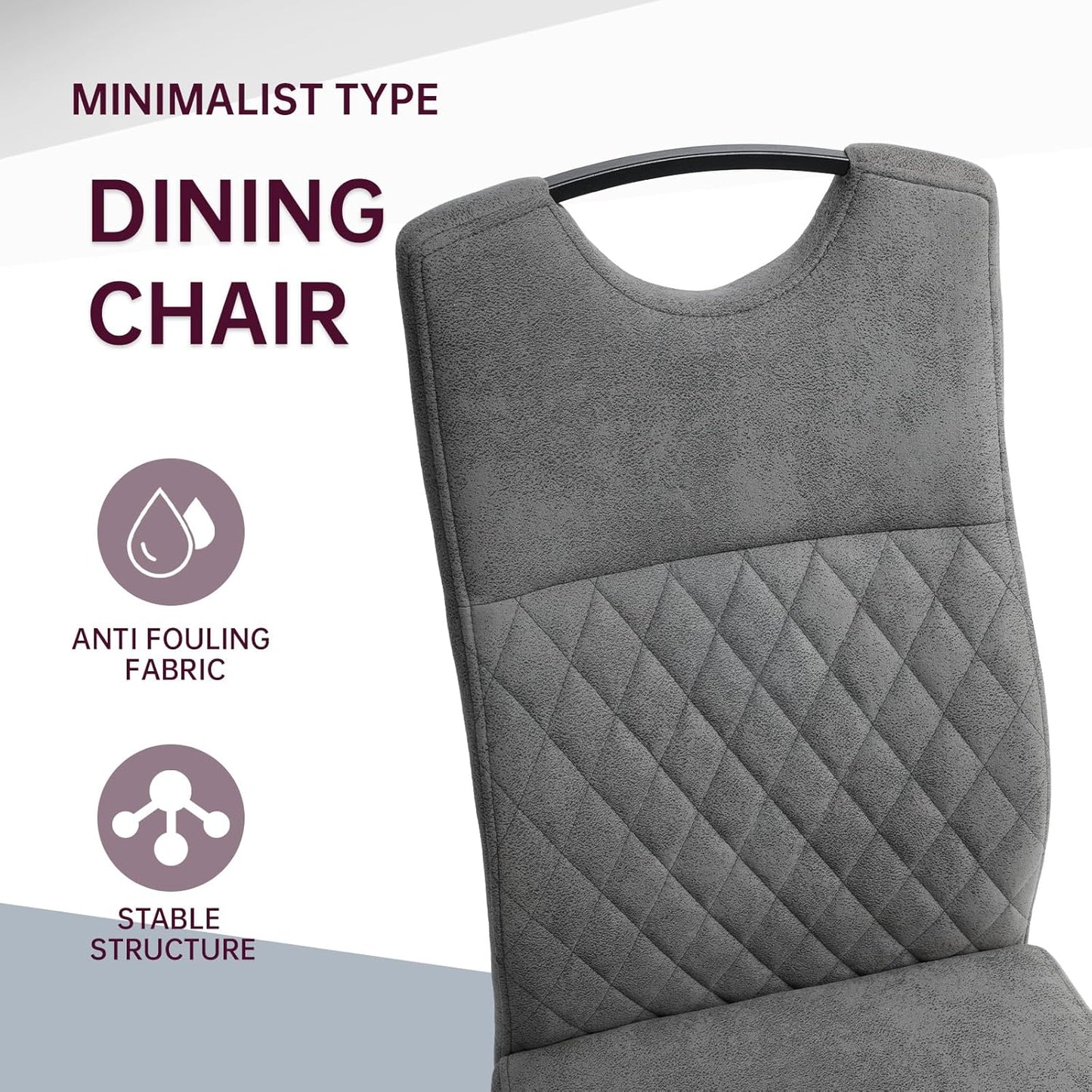 JIEXI 4er-Set Freischwinger – Modernes Design & Ergonomie