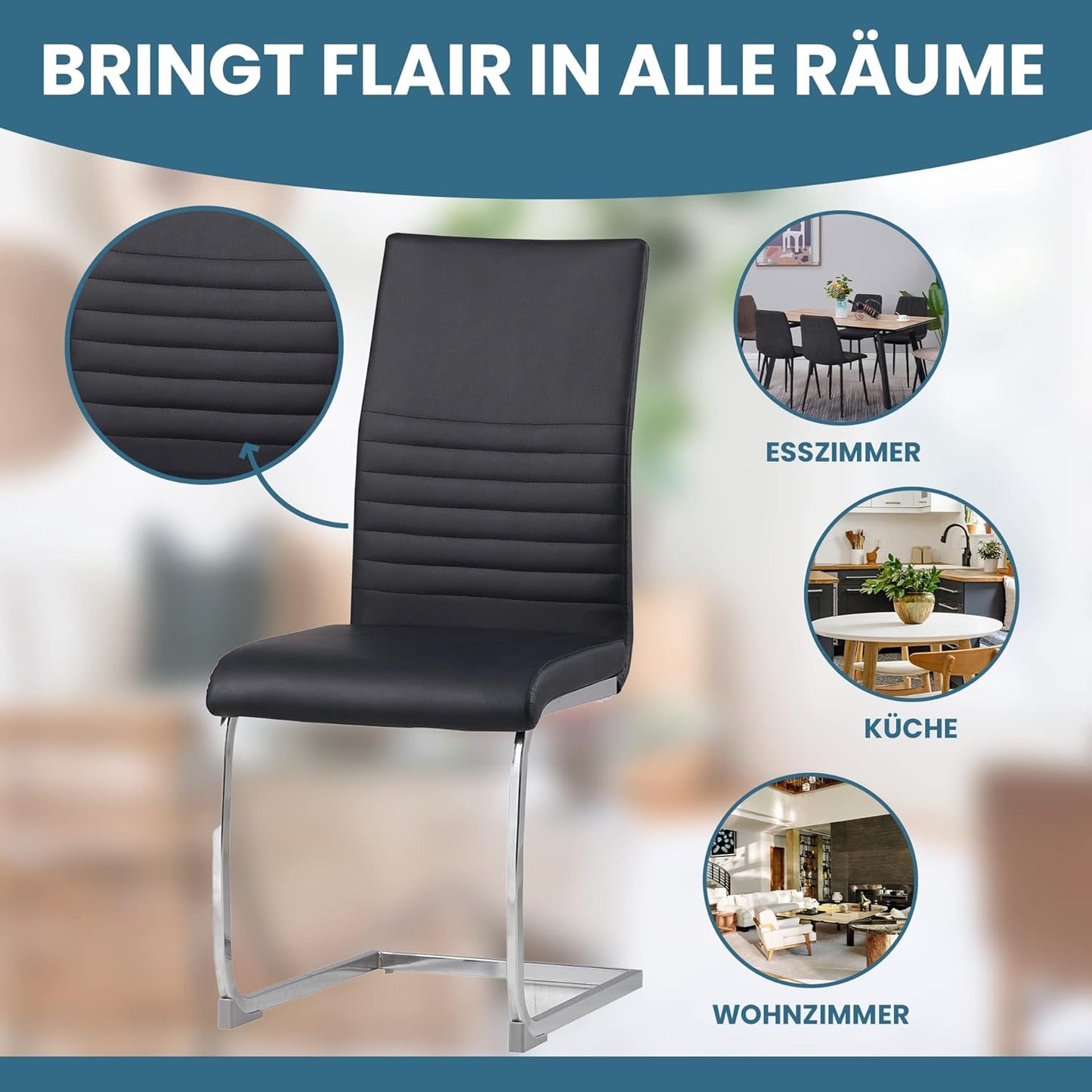 Albatros Murano Freischwinger – Stilvoller Design Klassiker