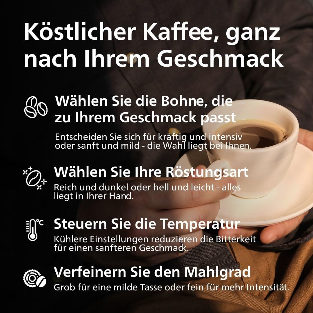 Philips Series 2200 Kaffeevollautomat EP2220/10 | Matt Schwarz