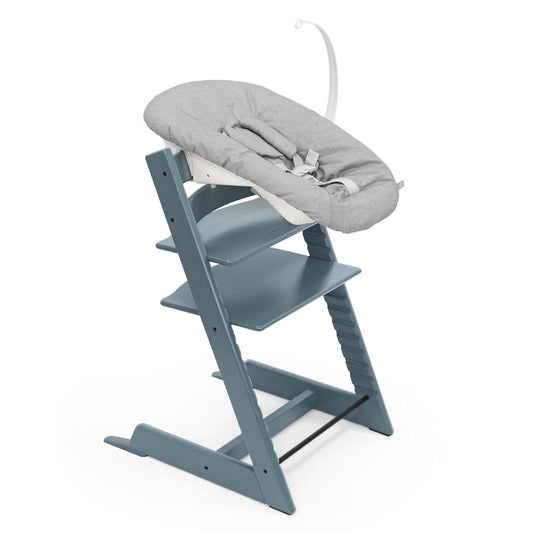 Stokke TRIPP TRAPP® Hochstuhl Schwarz inkl. Newborn Set – Die Komplettlösung ab der Geburt