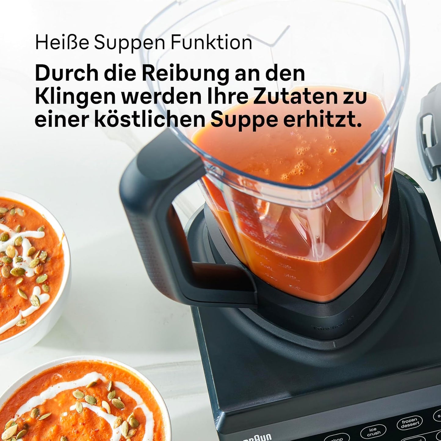 Braun PowerBlend 9 JB9040BK Hochleistungsmixer – Schwarz